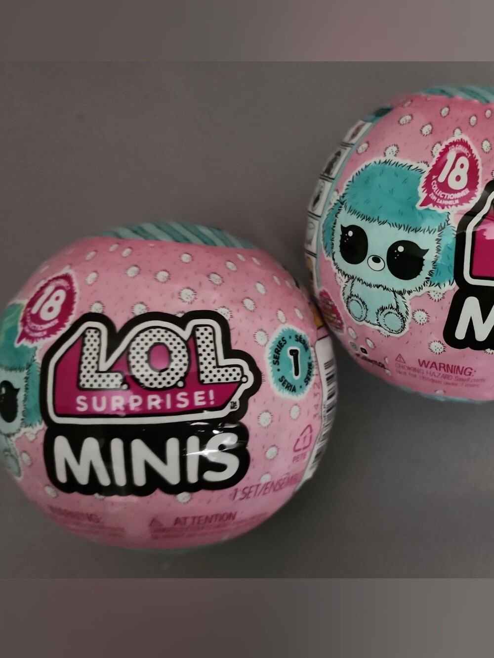 L.O.L. Surprise! Minis Blind Balls - Pink & Teal Artwork